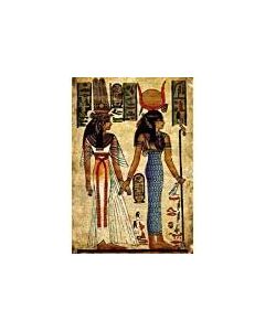 Leowefowa 3x5FT Vinyl Ancient Egyptian Mural Painting Backdrop Civilization Marriage Hieroglyphics Shabby Historical Religion Belief Wallpaper Photography Background Adults Party Photo Studio Prop